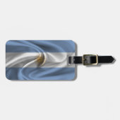 Vlag van Argentinië Bagagelabel (Voorkant horizontaal)