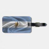 Vlag van Argentinië Bagagelabel (Achterkant horizontaal)