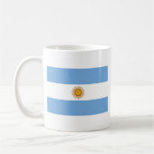 Vlag van Argentinië - Bandera de Argentinië Koffiemok (Links)