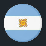 Vlag van Argentinië - Bandera de Argentinië Magneet<br><div class="desc">Vlag van Argentinië - Bandera de Argentinië</div>