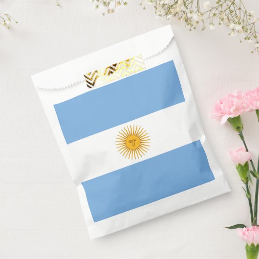 vlag van Argentinië Bedankzakje (Gezegeld)