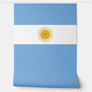 vlag van Argentinië Behang