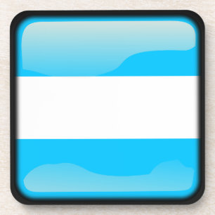 Vlag van Argentinië Bier Onderzetter