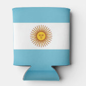 Vlag van Argentinië Blikjeskoeler (Achterkant)