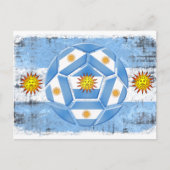vlag van Argentinië Briefkaart (Voorkant)