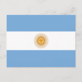Vlag van Argentinië Briefkaart