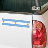 Vlag van Argentinië Bumpersticker (Op Truck)