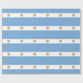 Vlag van Argentinië Cadeaupapier (Vlak)