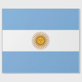 Vlag van Argentinië Cadeaupapier (Vlak)