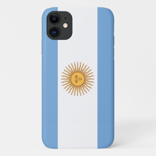 Vlag van Argentinië Case-Mate iPhone Case (Achterkant)