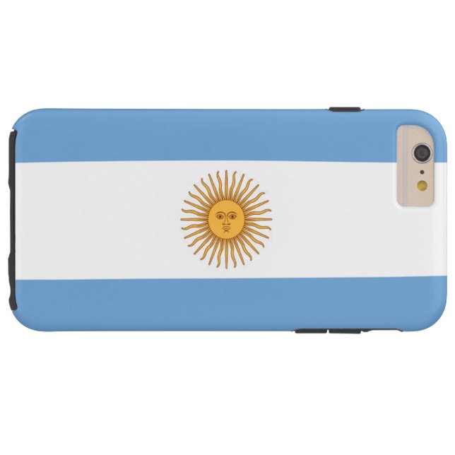 Vlag van Argentinië Case-Mate iPhone Case (Achterkant Horizontaal)