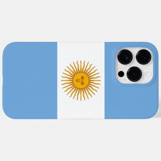 vlag van Argentinië Case-Mate iPhone Case (Achterkant (horizontaal))