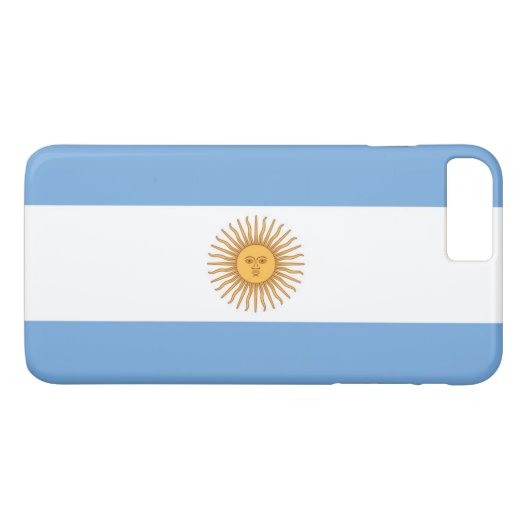 Vlag van Argentinië Case-Mate iPhone Case (Achterkant (Horizontaal))