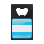 Vlag van Argentinië Creditkaart Flessenopener (Voorkant)