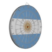 Vlag van Argentinië Dartbord (Voorkant Links)