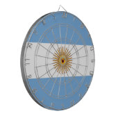 Vlag van Argentinië Dartbord (Voorkant Links)
