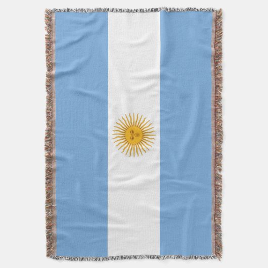 vlag van Argentinië Deken (Voorkant Verticaal)