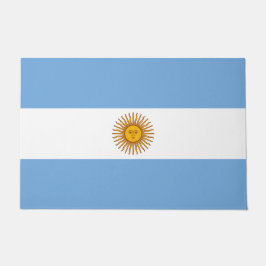 Vlag van Argentinië Deurmat