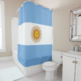 Vlag van Argentinië Douchegordijn