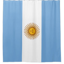 Vlag van Argentinië Douchegordijn
