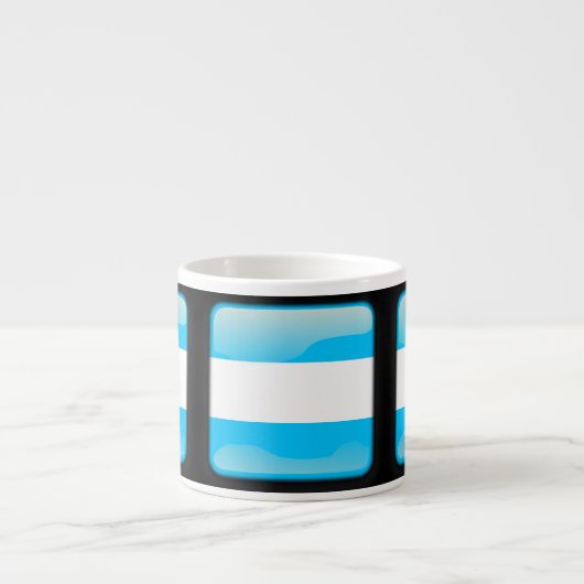 Vlag van Argentinië Espresso Kop (Voorkant)