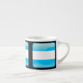 Vlag van Argentinië Espresso Kop (Rechts)