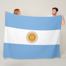Vlag van Argentinië Fleece Deken