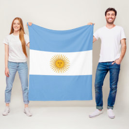 vlag van Argentinië Fleece Deken