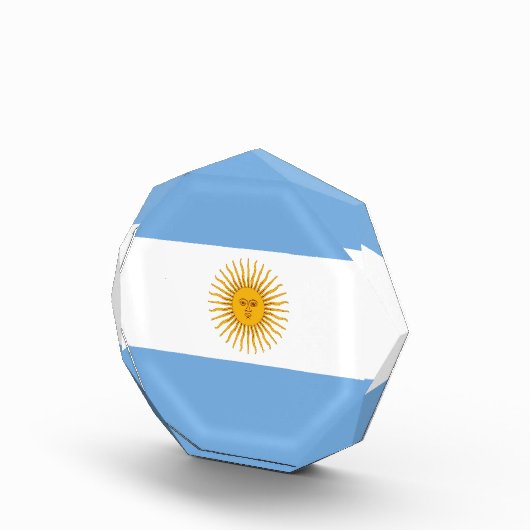 vlag van Argentinië Fotoblokken (Rechts)