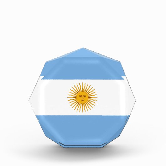vlag van Argentinië Fotoblokken (Voorkant)