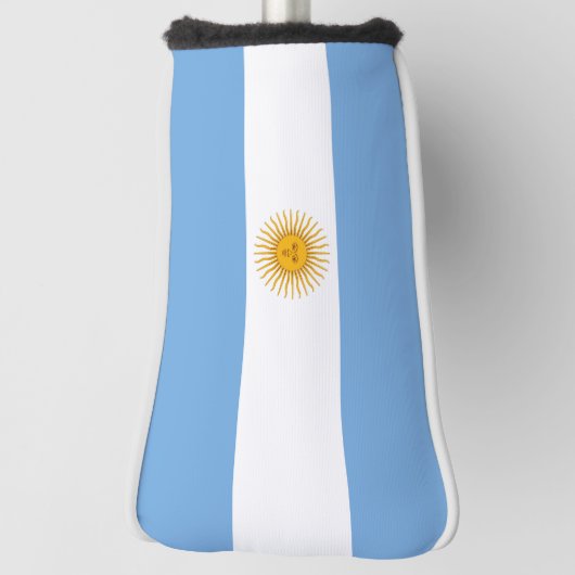 vlag van Argentinië Golfheadcover (Draai 90)