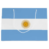 vlag van Argentinië Groot Cadeauzakje (Voorkant)