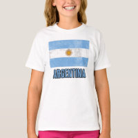 Vlag van Argentinië (Grunge look)