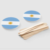 vlag van Argentinië Handwaaier (Niet-gemonteerd)