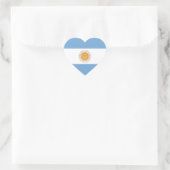 Vlag van Argentinië Hart Sticker (Tas)