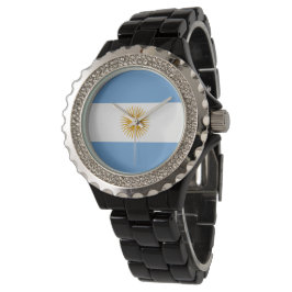 vlag van Argentinië Horloge