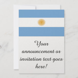 Vlag van Argentinië Kaart