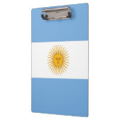 vlag van Argentinië Klembord (Links)