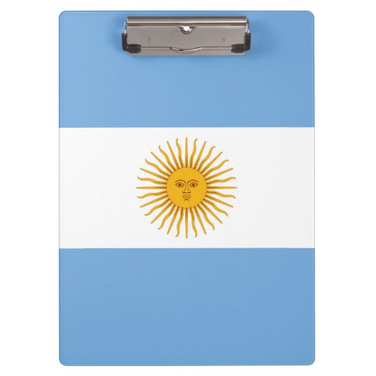 vlag van Argentinië Klembord (Voorkant)