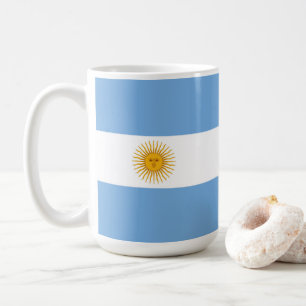 vlag van Argentinië Koffiemok