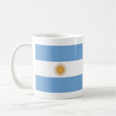 Vlag van Argentinië Koffiemok (Links)