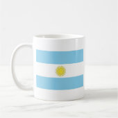 Vlag van Argentinië Koffiemok (Links)