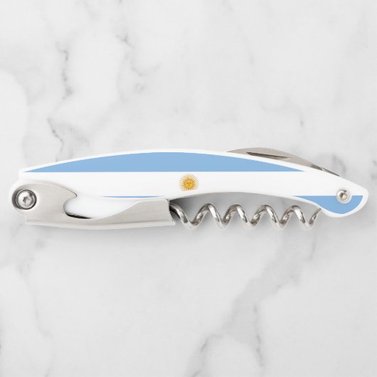 vlag van Argentinië Kurkentrekker (Voorkant)