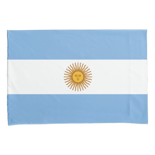Vlag van Argentinië Kussensloop (Voorkant-Rechts)