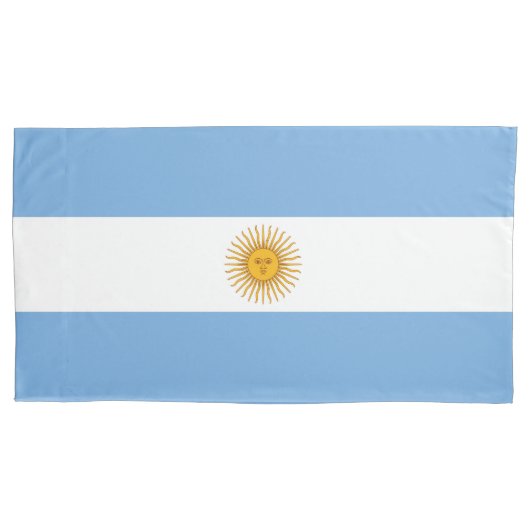 vlag van Argentinië Kussensloop (Voorkant)