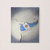Vlag van Argentinië Legpuzzel (Verticaal)