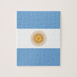 Vlag van Argentinië Legpuzzel