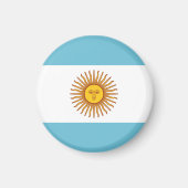 Vlag van Argentinië Magneet (Voorkant)