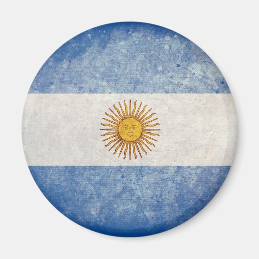 Vlag van Argentinië Magneet (Voorkant)