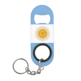 vlag van Argentinië Mini Flessenopener